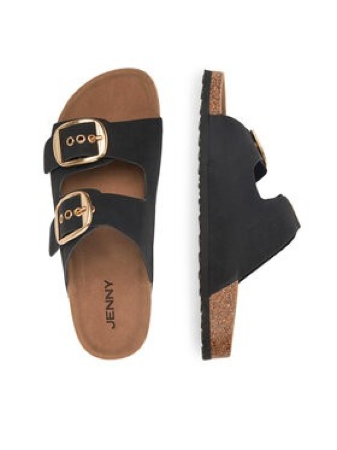 JENNY Klapki LB-P1597-YLD Czarny