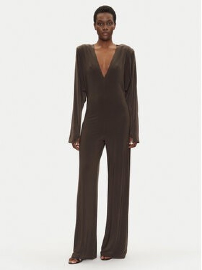 NORMA KAMALI Kombinezon KK424JPLG63823 Brązowy Regular Fit