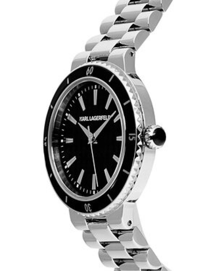 KARL LAGERFELD Zegarek R0553104505 Srebrny