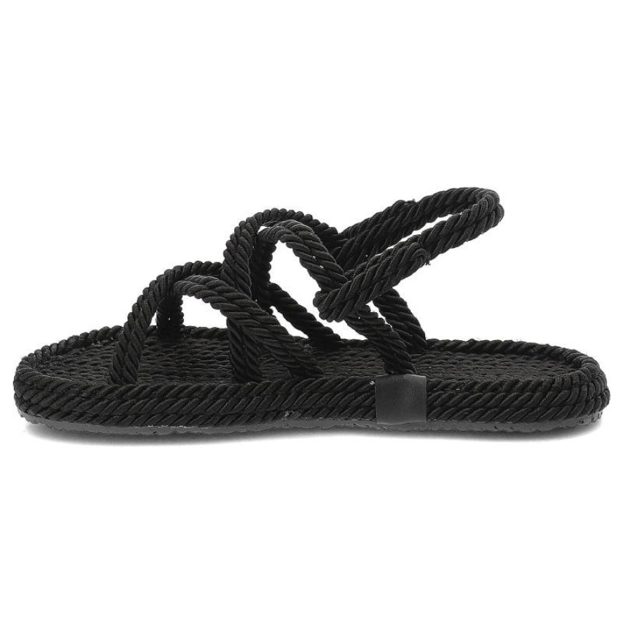 Czarne Sandały Venezia Modne Buty Na Lato