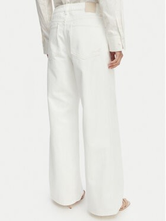 BOSS Jeansy C Slouchy MR 2.0 50558723 Biały Relaxed Fit