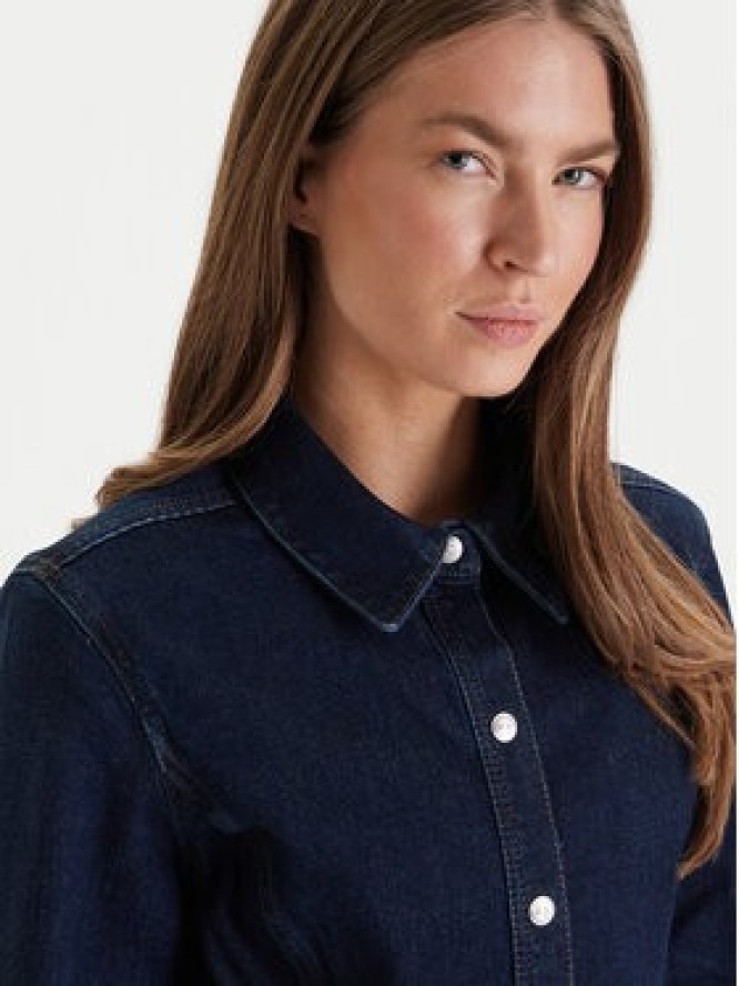 Calvin Klein Jeans Sukienka jeansowa LV047E790G Granatowy