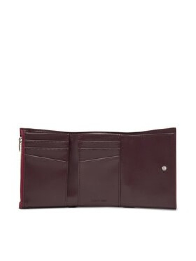 Calvin Klein Portfel Foil Logo Trifold W/ Zip Pocket LV04F1117G Różowy