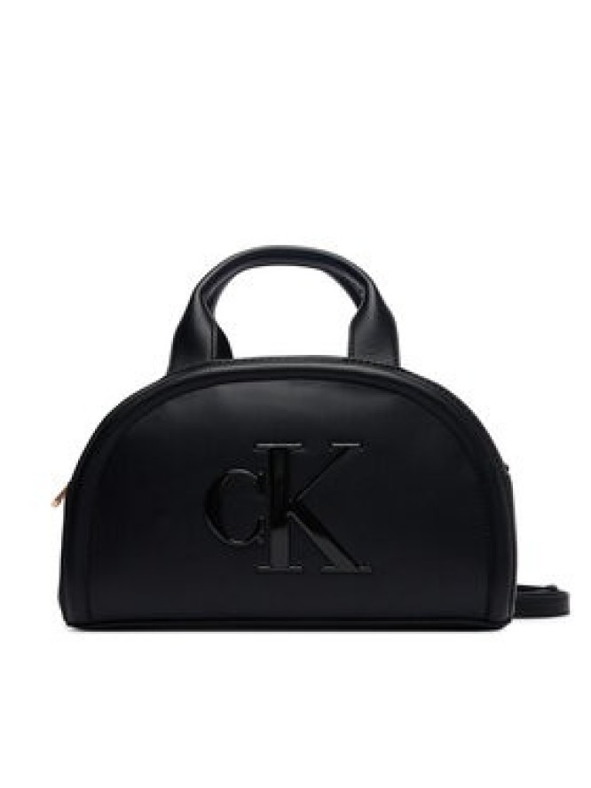 Calvin Klein Torebka Bold Ck Dome Crossbody LV04F3895G Czarny