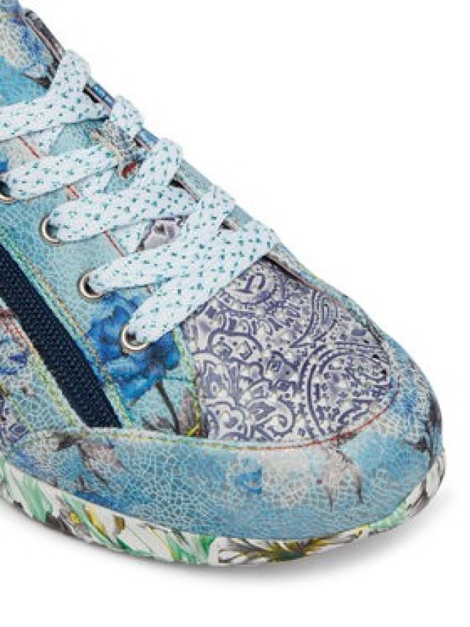 Laura Vita Sneakersy Joctao 06 Niebieski