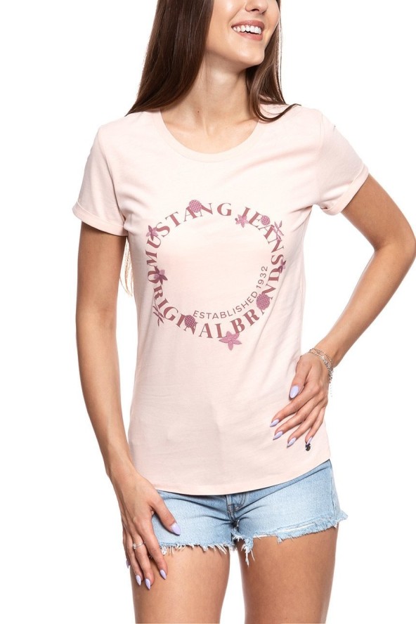 MUSTANG T SHIRT DAMSKI Alexia C Print 1008944 8415