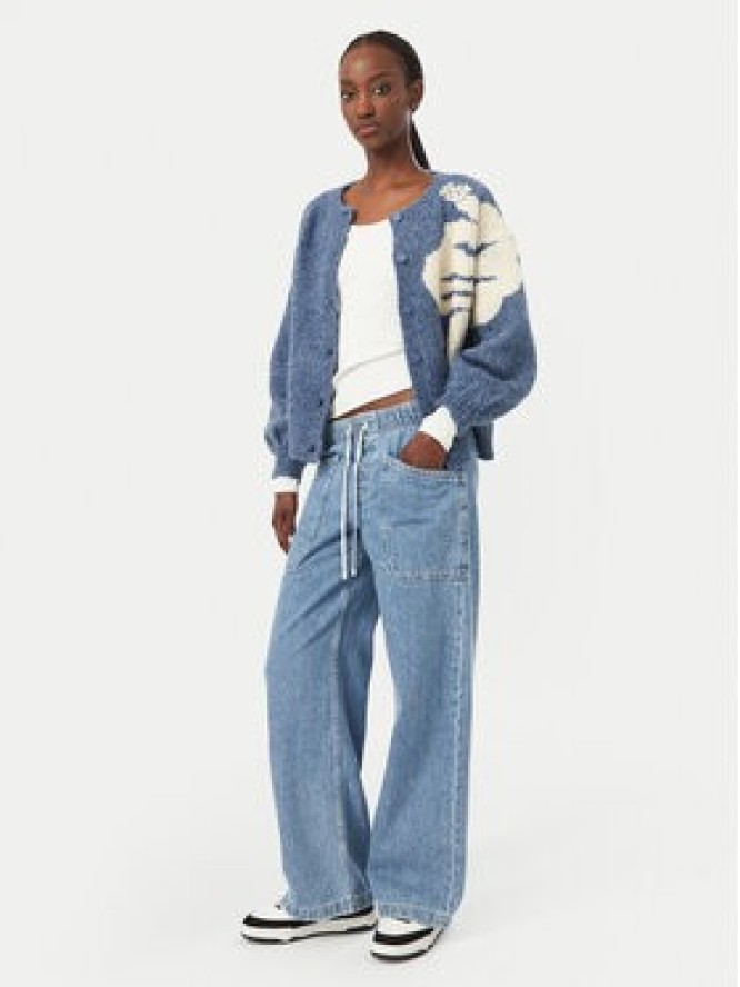 Billabong Jeansy Zonte Denim EBJDP03008 Niebieski Wide Leg