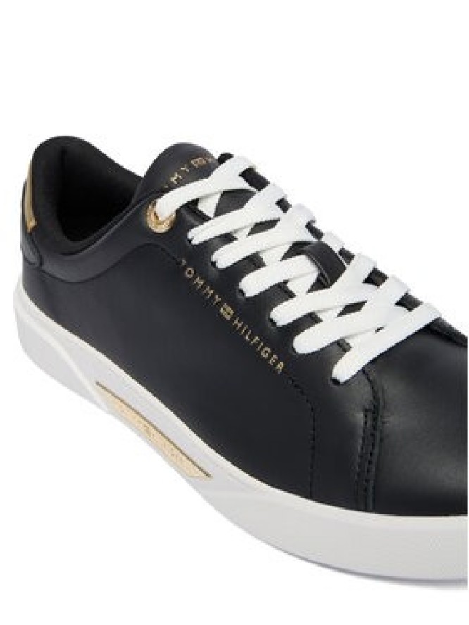 Tommy Hilfiger Sneakersy Essential Chic Court Sneaker FW0FW09019 Czarny