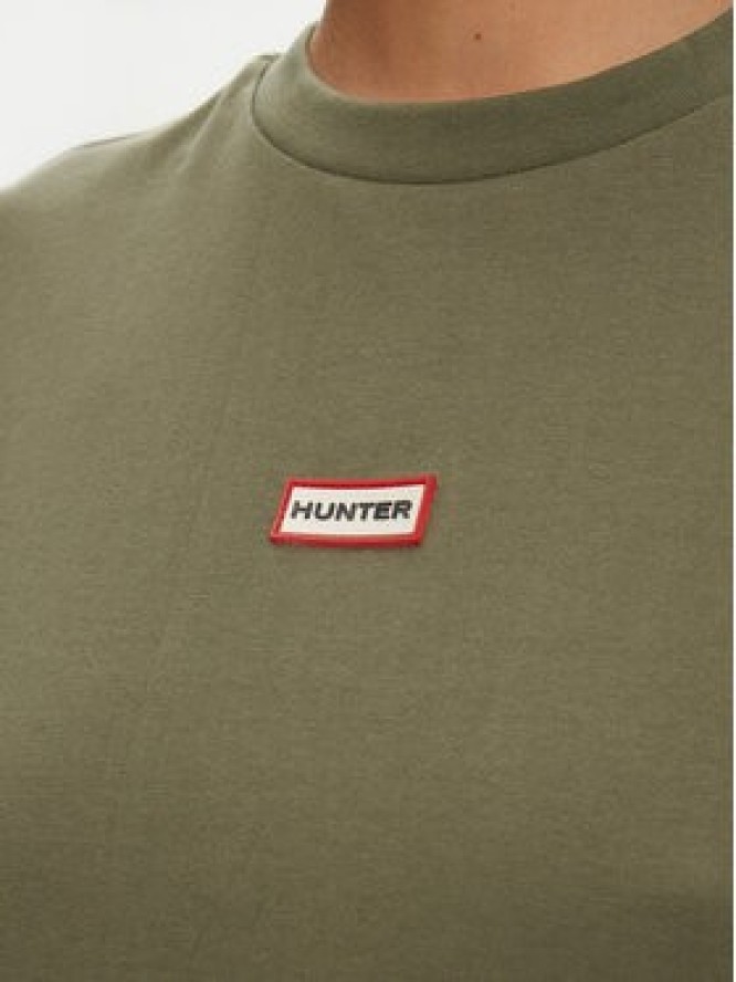 Hunter Sukienka codzienna Carron HARW0055251 Khaki Regular Fit