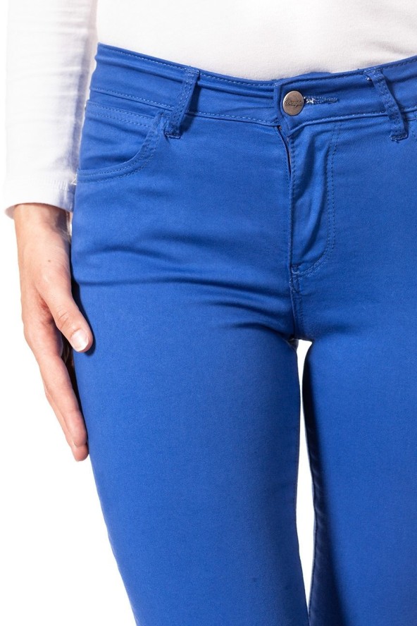 SPODNIE WRANGLER DAMSKIE SKINNY CROP TURKISH SEA W28MHL291 112128460