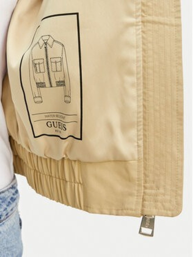 Guess Kurtka przejściowa W6YL20 W2910 Beżowy Regular Fit