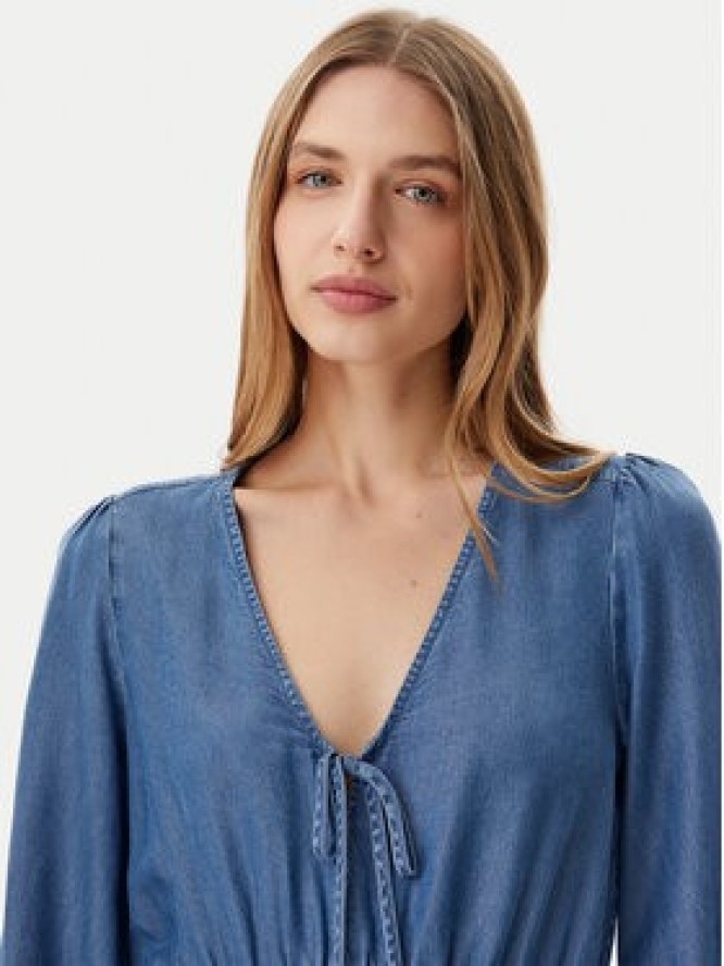 Tommy Jeans Sukienka codzienna DW0DW20612 Niebieski Relaxed Fit