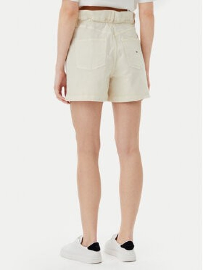 Tommy Jeans Szorty materiałowe DW0DW21656 Beżowy Regular Fit