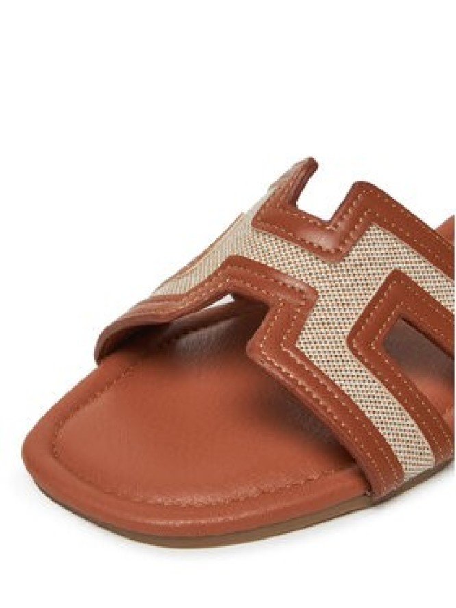 DeeZee Klapki R-28 Brązowy