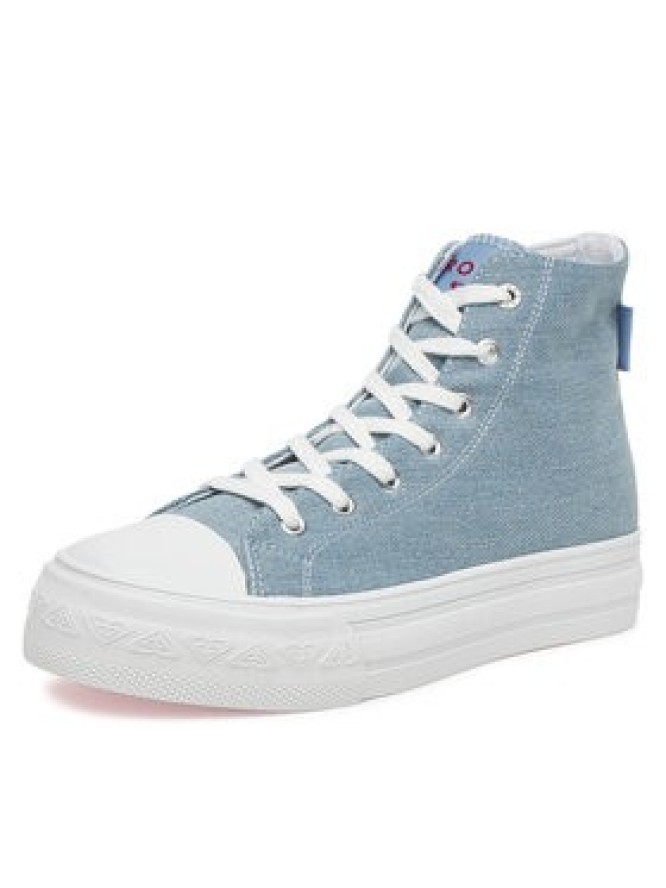 Roxy Trampki V12-907 Niebieski