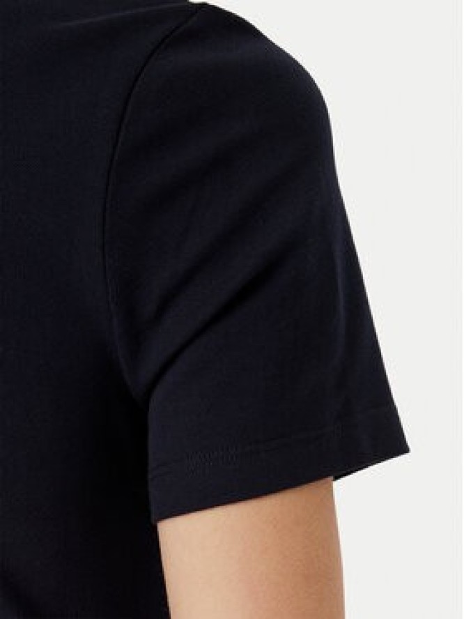 Tommy Hilfiger Sukienka codzienna 1985 Slim Pique Polo Dress Ss WW0WW42048 Granatowy Slim Fit