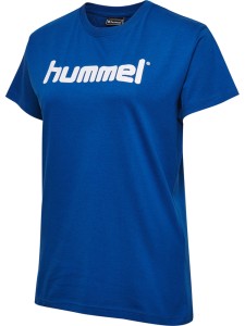 Koszulka sportowa z krótkim rękawem damska Hummel Cotton Logo