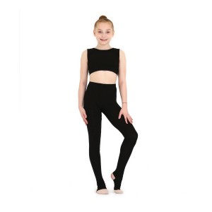Legginsy do Gimnastyki Artystycznej z półstopą INDIGO