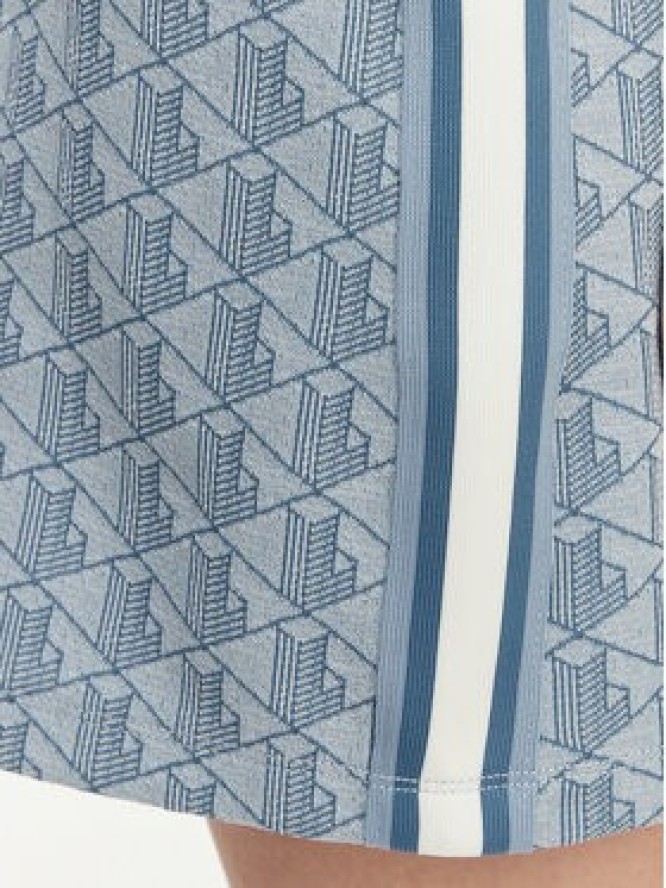 Lacoste Sukienka codzienna EF2655 Niebieski jasny Slim Fit