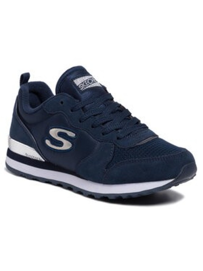 Skechers Sneakersy Goldn Gurl 111/NVY Granatowy