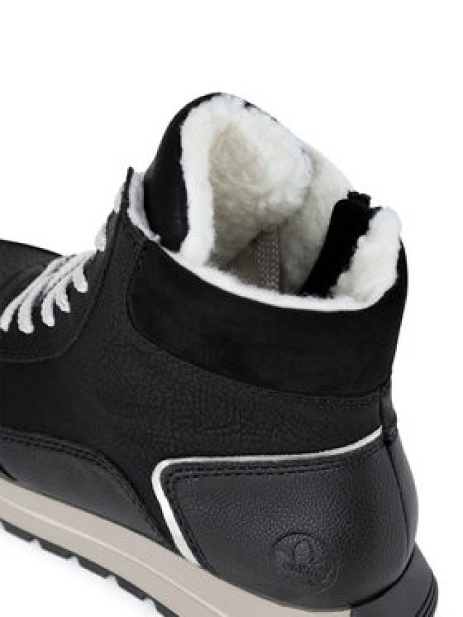 Rieker Trzewiki N4008-00 Czarny