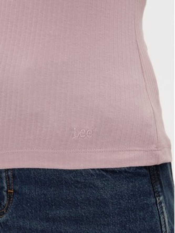 Lee Top Square 112363644 Fioletowy Slim Fit