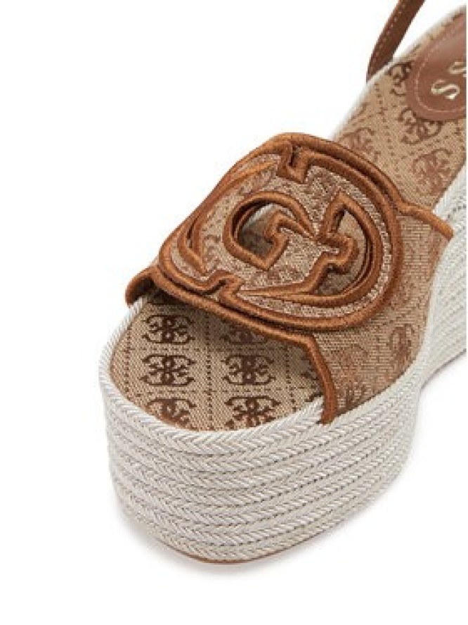 Guess Espadryle FLJTEE FAL04 Beżowy