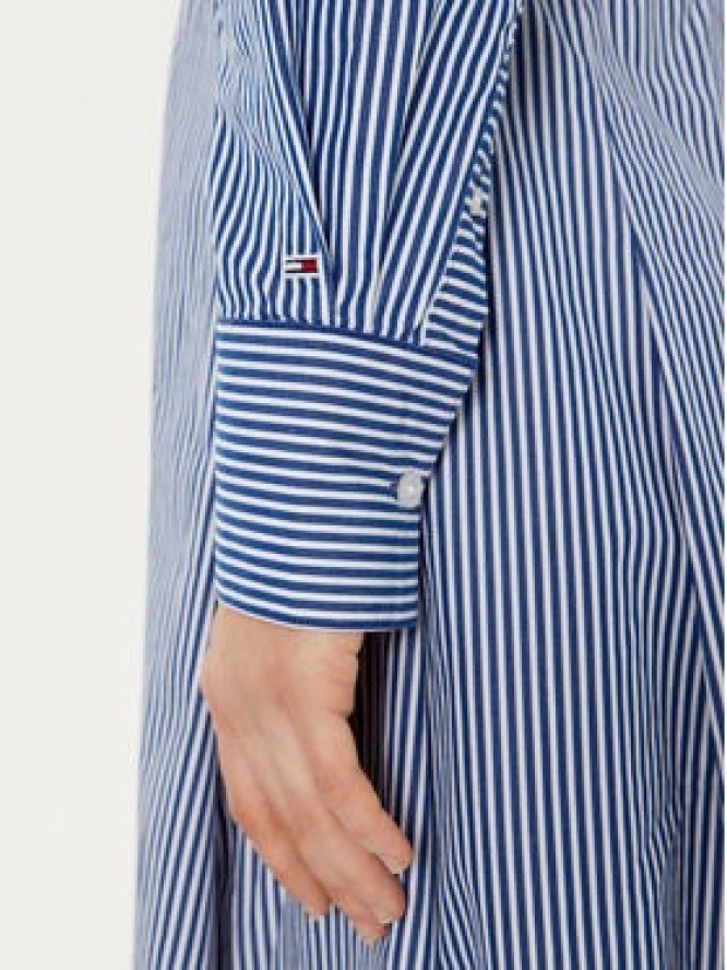 Tommy Jeans Sukienka koszulowa DW0DW20470 Granatowy Regular Fit