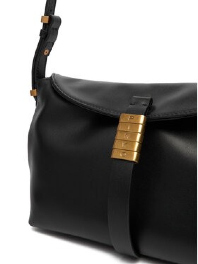 PINKO Torebka Saddle Baguette Mini AI 25-26 PLTT 105895 A1ZX Czarny