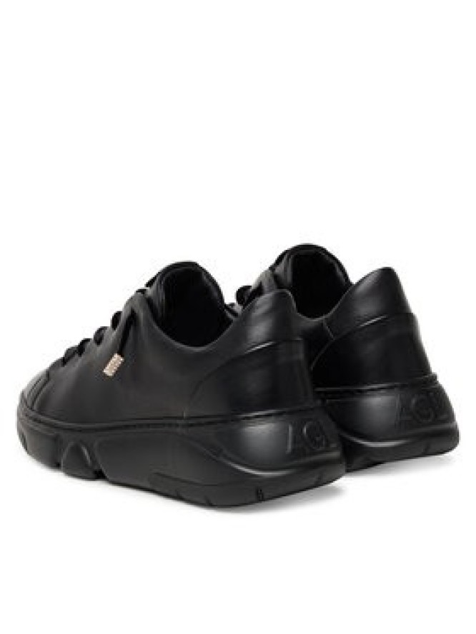 AGL Sneakersy Sheila Vel Vet D938056PGKA0761013 Czarny