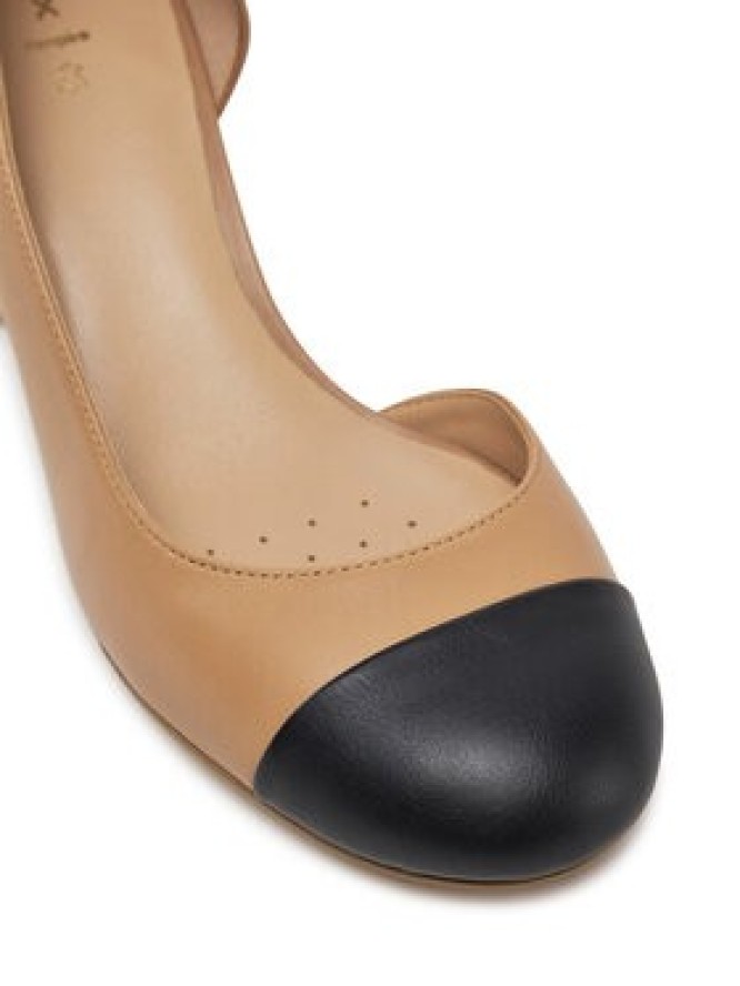 Geox Czółenka D Virnilisa 65 D55YYB 0TUBC C0015 Beżowy