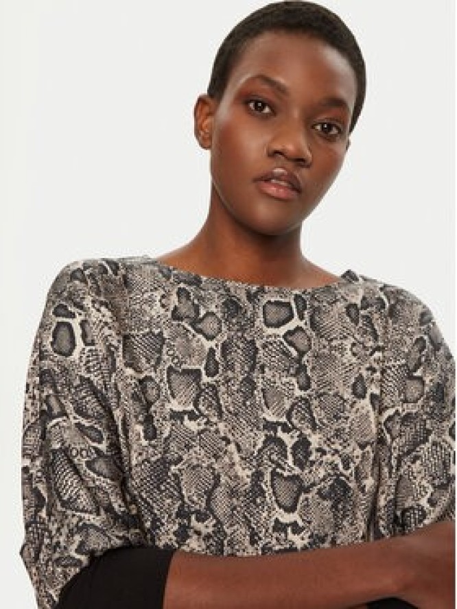 JOOP! Bluzka Bine 10018881 30044813 Szary Regular Fit