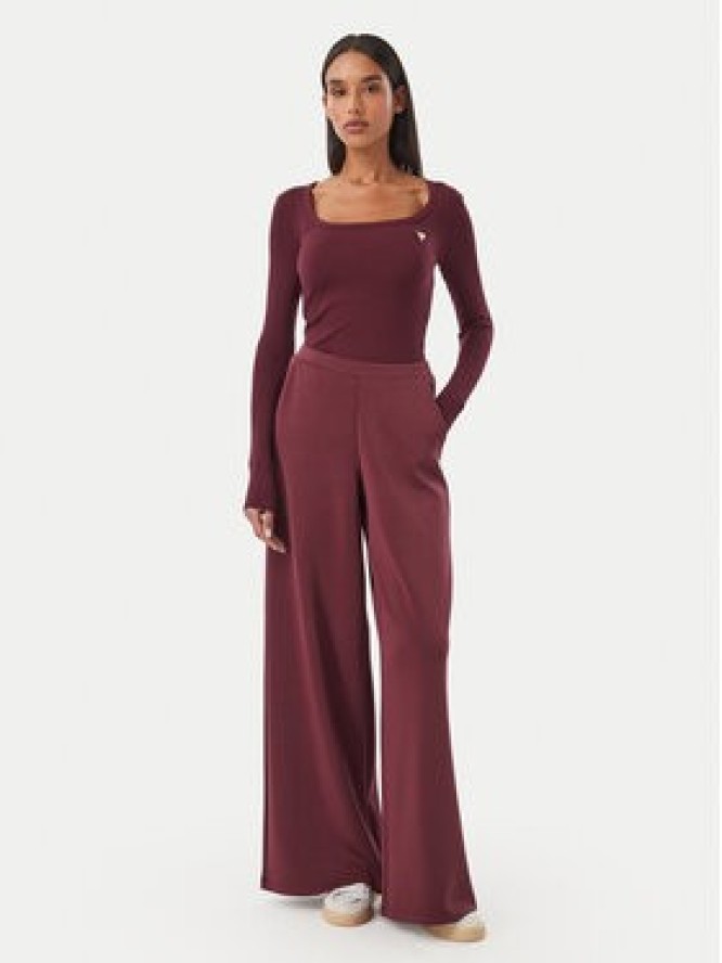 Guess Bluzka V4BP07 K8RT2 Bordowy Slim Fit