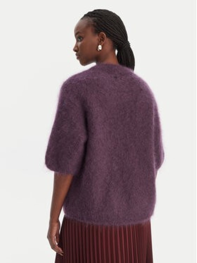 Dixie Sweter M277Y101A Fioletowy Relaxed Fit