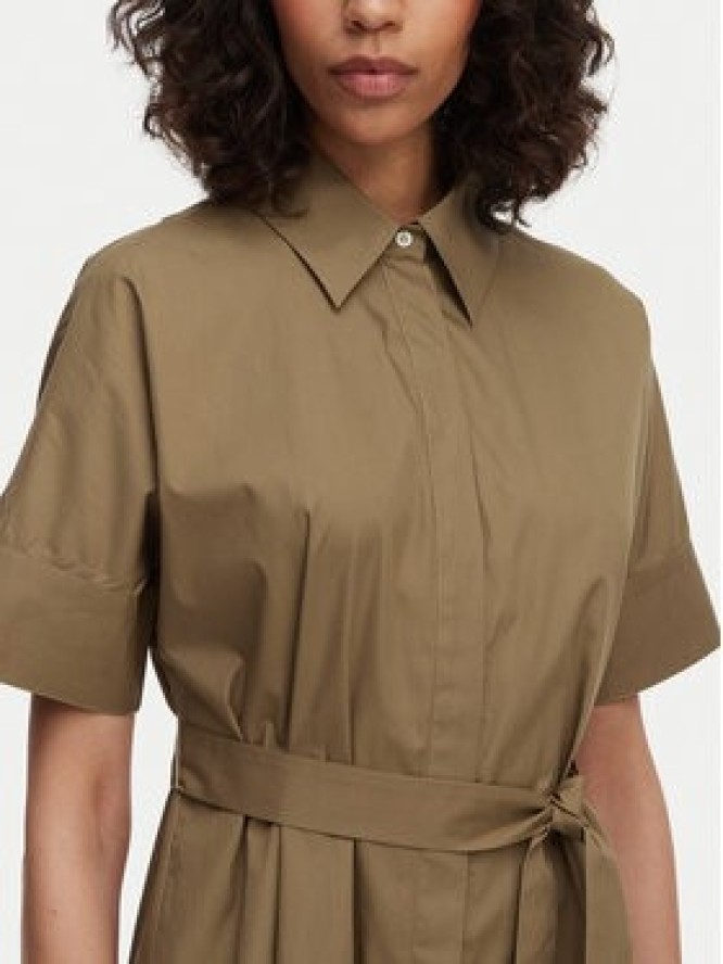 Marella Sukienka koszulowa Fauna 2615221172 Brązowy Regular Fit