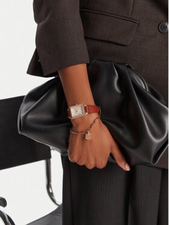 Fossil Zegarek ES5377SET Brązowy