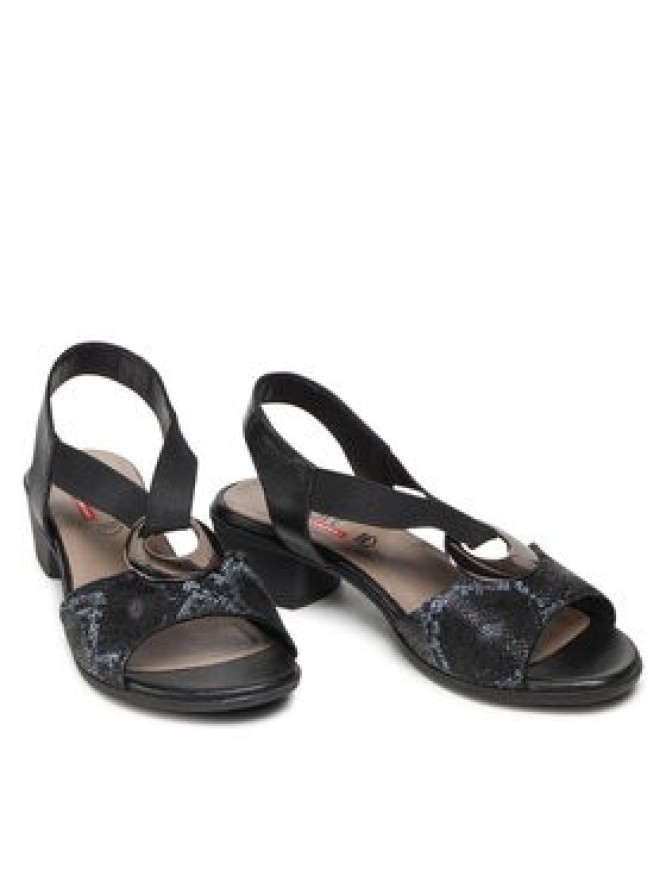 Go Soft Sandały WI23-BETTY-06 Czarny