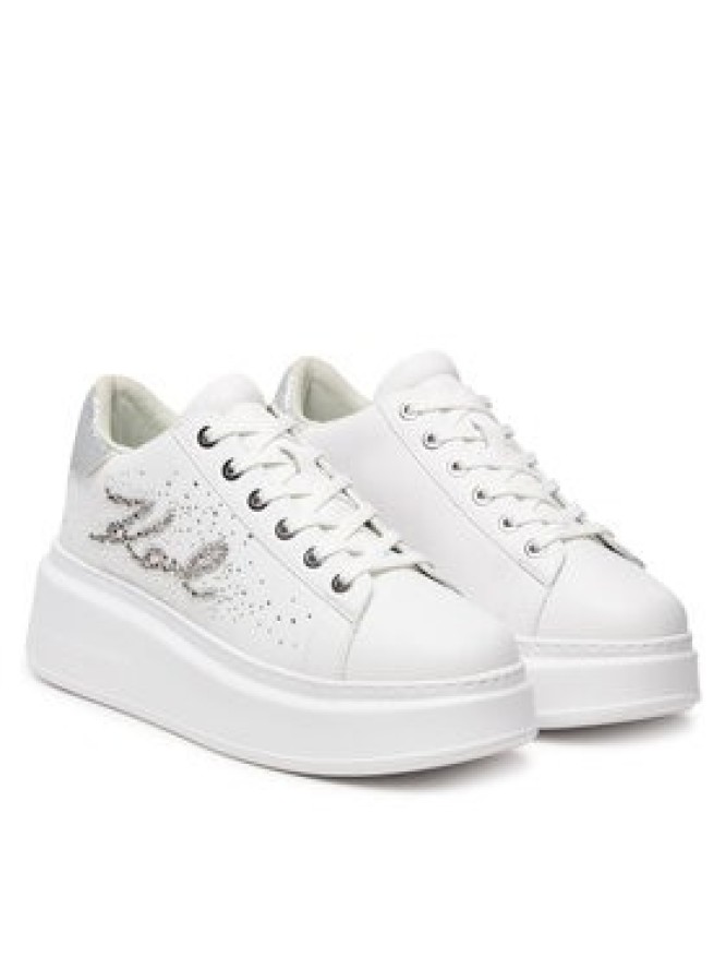 KARL LAGERFELD Sneakersy Anakapri KL63516S Biały
