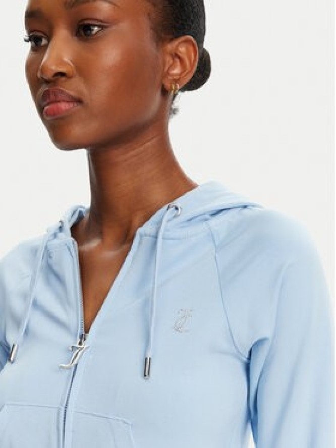 Juicy Couture Bluza Ola JCWAS125310 Błękitny Slim Fit
