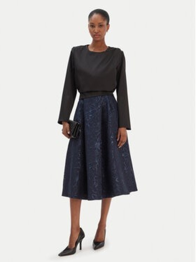 Rinascimento Bluzka CFC0126404003 Czarny Regular Fit