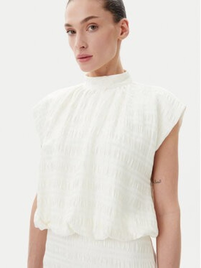 Bruuns Bazaar Sukienka koktajlowa Pentzia Malisa BBW4432 Biały Regular Fit