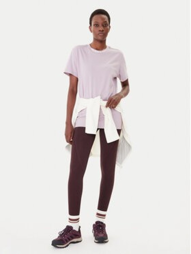 The North Face T-Shirt Zumu NF0A87DJ Fioletowy Regular Fit