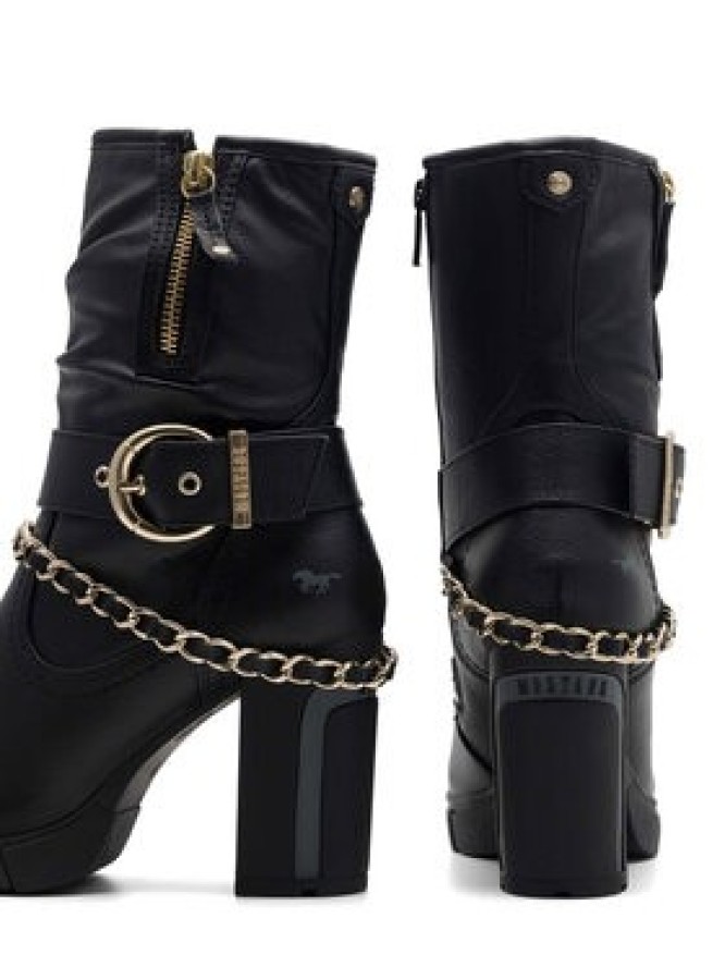 Mustang Botki 1363-505 Czarny