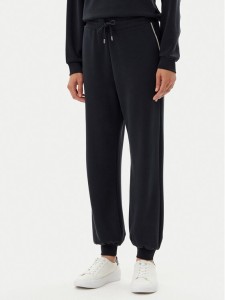 EA7 Emporio Armani Spodnie dresowe 7W000143 AF12643 UC001 Czarny Loose Fit