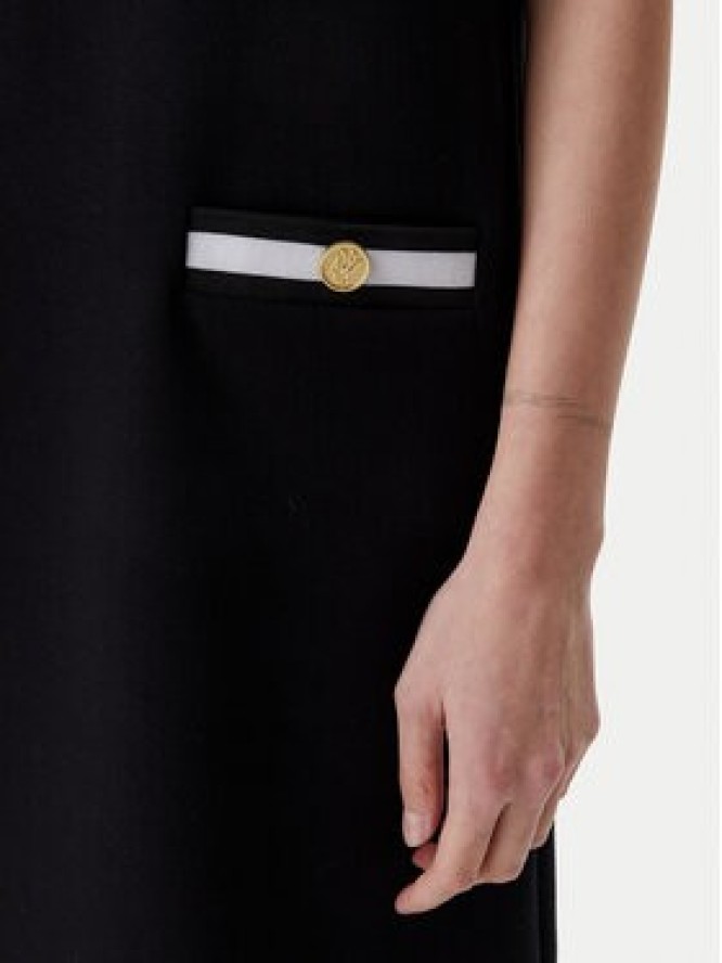 KARL LAGERFELD Sukienka codzienna A1W13041 Czarny Regular Fit