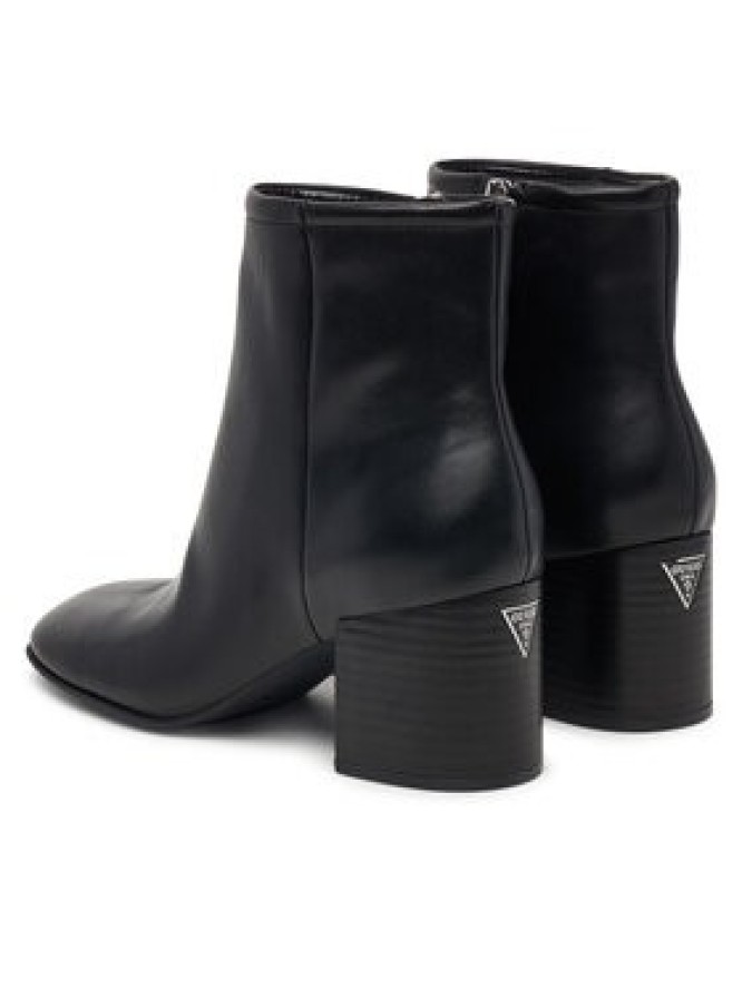 Guess Botki FLFALE LEA10 Czarny