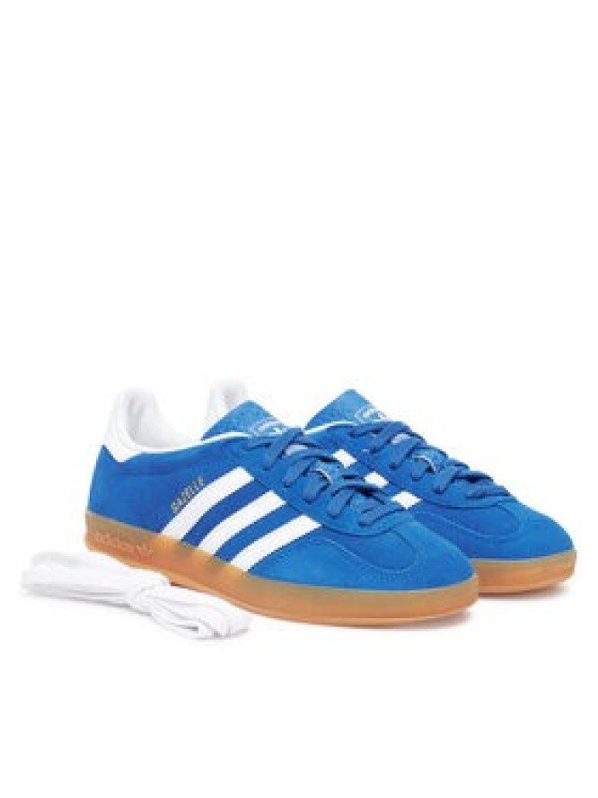 adidas Sneakersy Gazelle Indoor JI2061 Niebieski