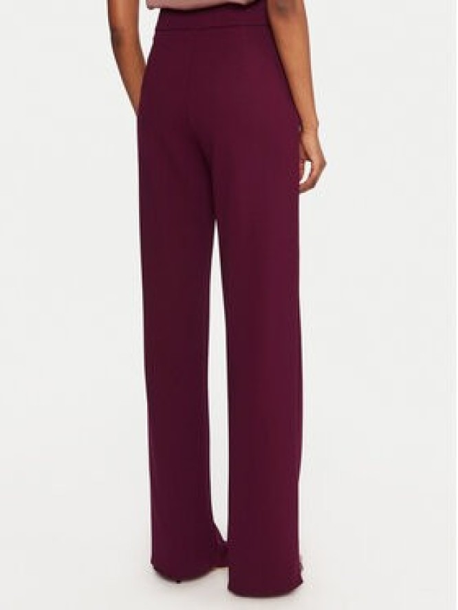 Rinascimento Spodnie materiałowe CFC0126219003 Bordowy Regular Fit