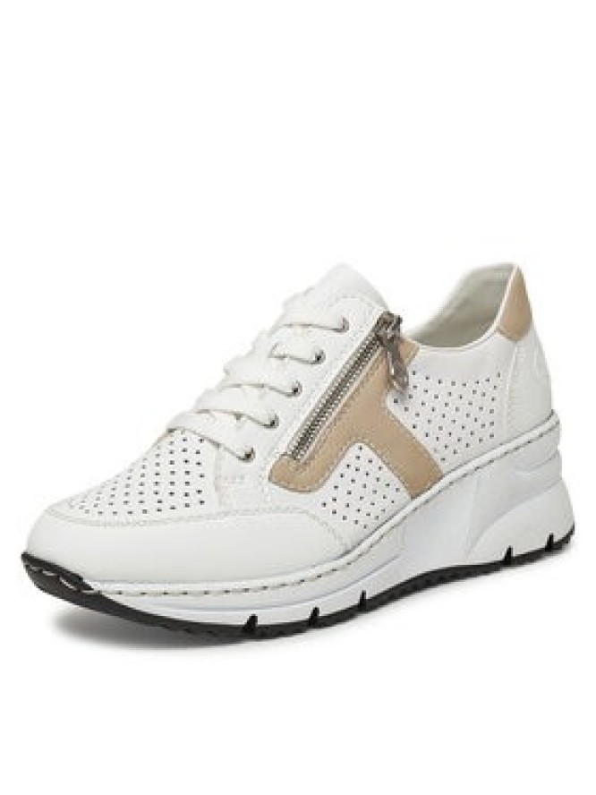 Rieker Sneakersy N6304-80 Biały