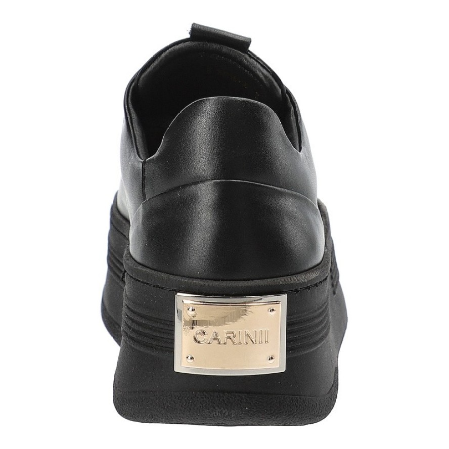 Czarne Sneakersy Carinii Modne Obuwie Damskie